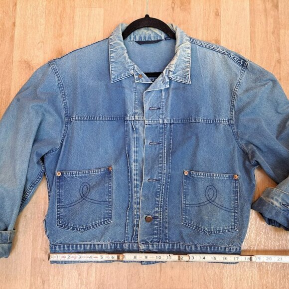 Original Vintage Polo Western Jean Jacket circa 1979 - Picture 9 of 11